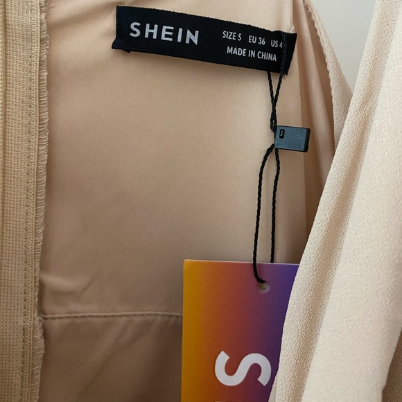 ☀️ 3/$30 SHEIN SXY Split Thigh Maxi Cami Dress NWT - Picture 2 of 9